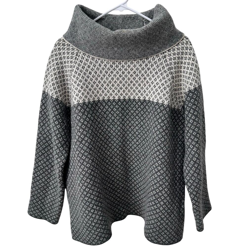 Toast Turtleneck Sweater 100% Lambswool Size 14